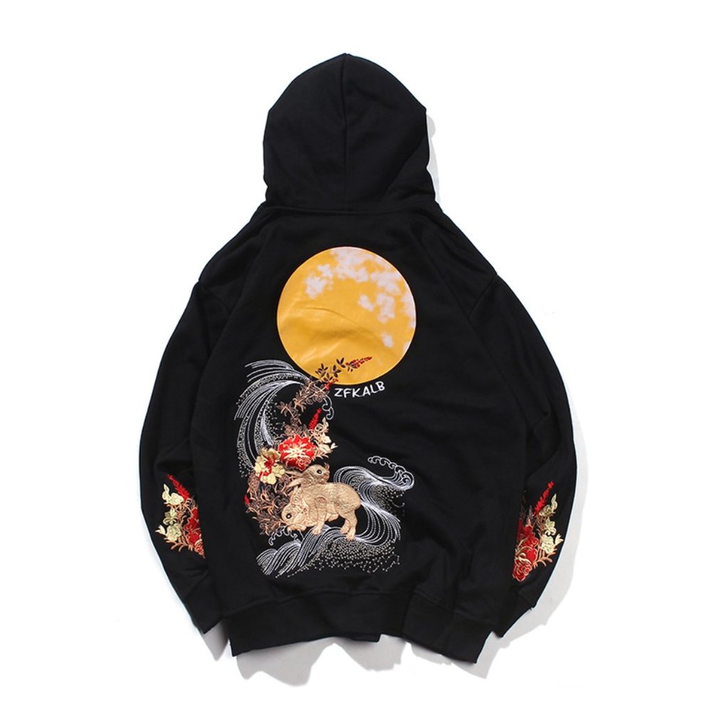 Embroidered hoodie. Master stitch-works. - Picture 2 of 14